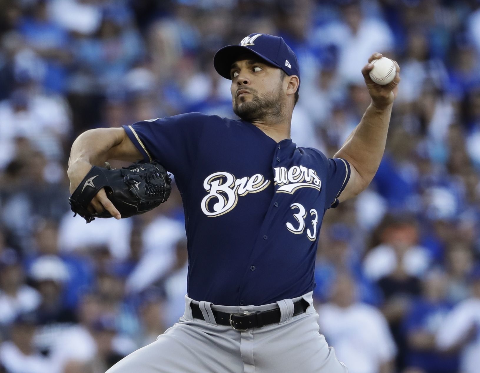 Dodgers 5, Brewers 2